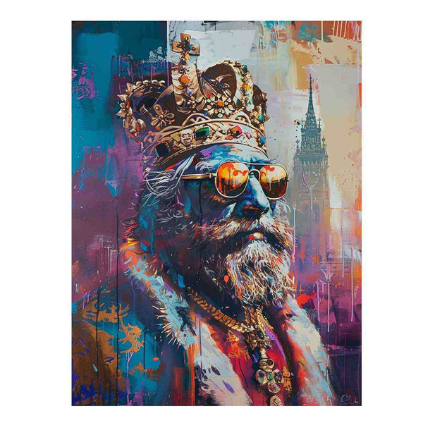 King Painting Art Print