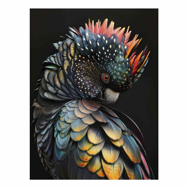 Cockatoo Rainbow Art Print