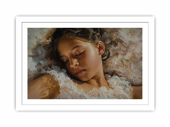 Deep Sleep framed Print