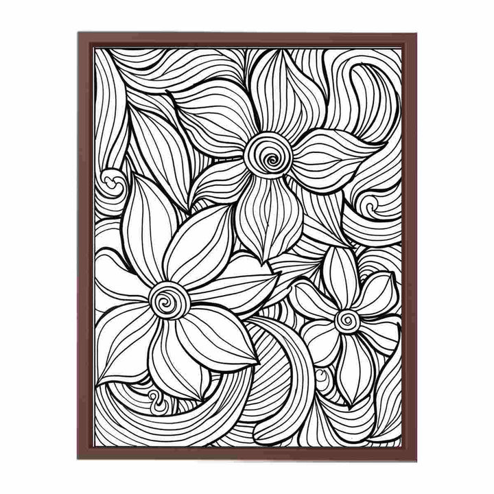 Color Me Flower Painting