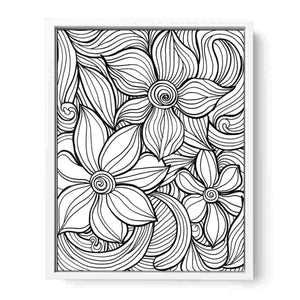 Color Me Flower Painting