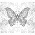 Color Me Butterfly Art Art Print