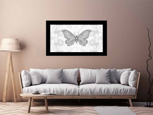 Color Me Butterfly Art Art Print
