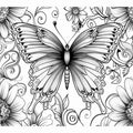 Color Me Butterfly  Art Print