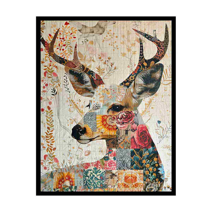Deer Art canvas Print
