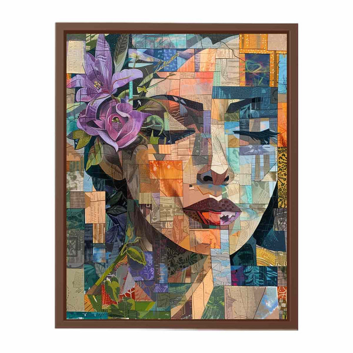 Face Patchwork Painting