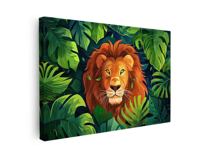 Lion canvas Print