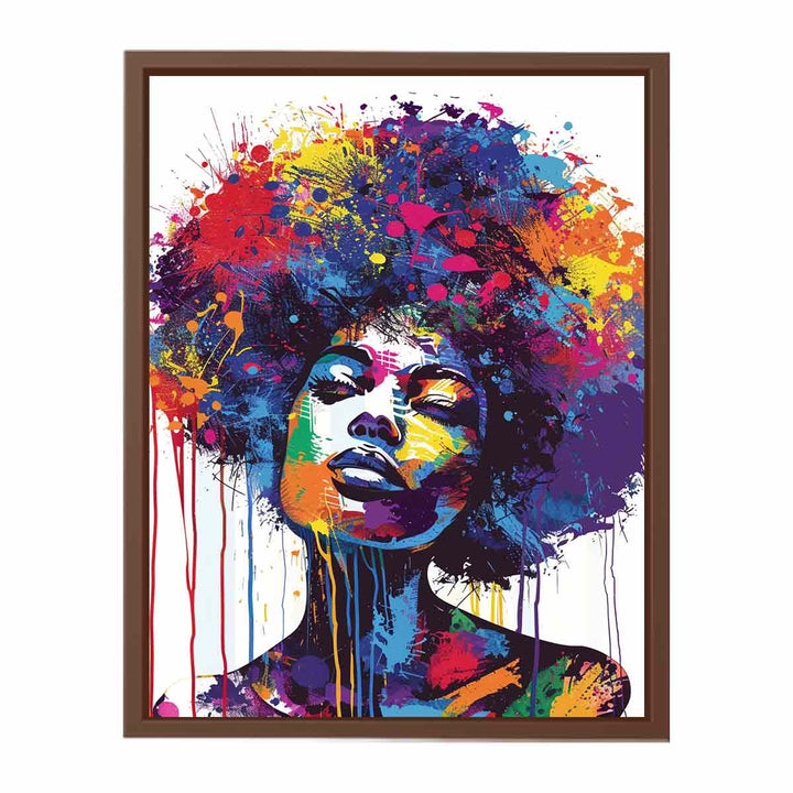Afro Painting