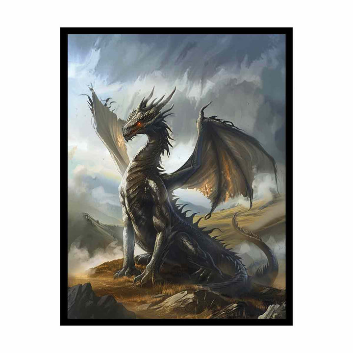 Dragon 4 canvas Print