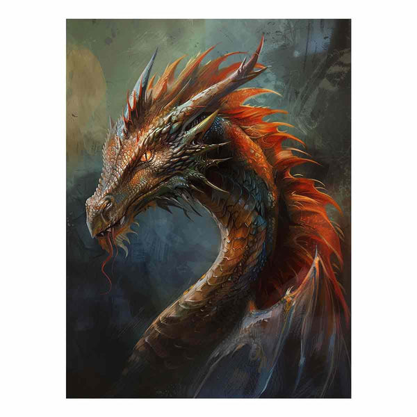 Dragon 5 Art Print