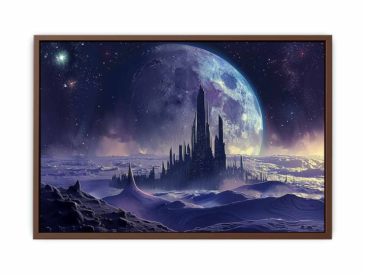 Moon City Painting