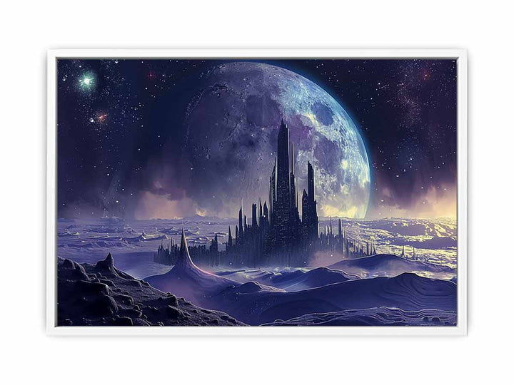 Moon City Painting