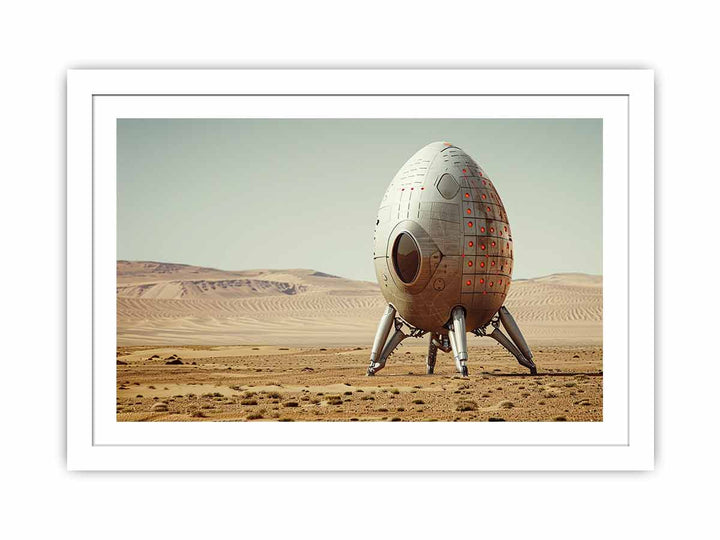 To Mars framed Print