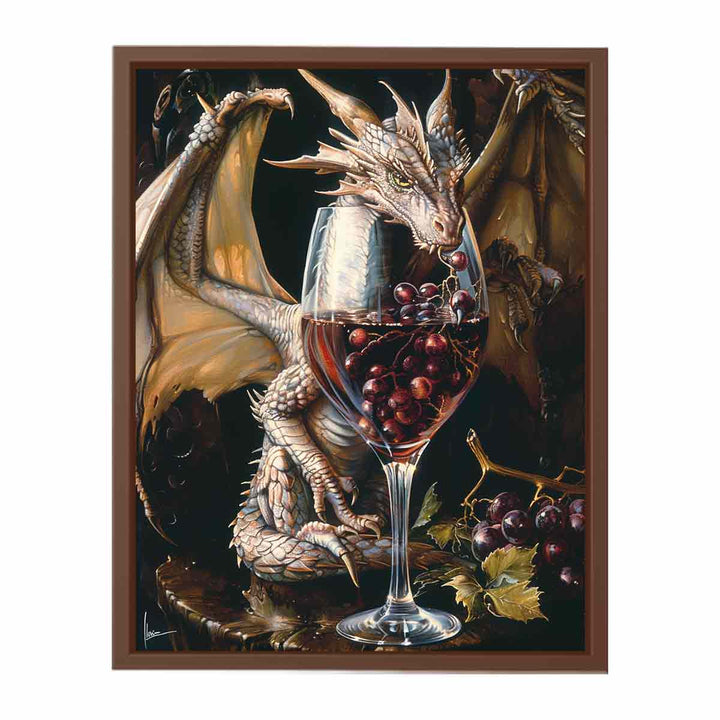 Dragon Wine Painting