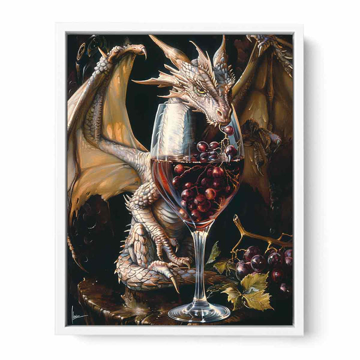 Dragon Wine Painting