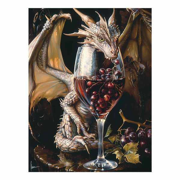 Dragon Wine Art Print