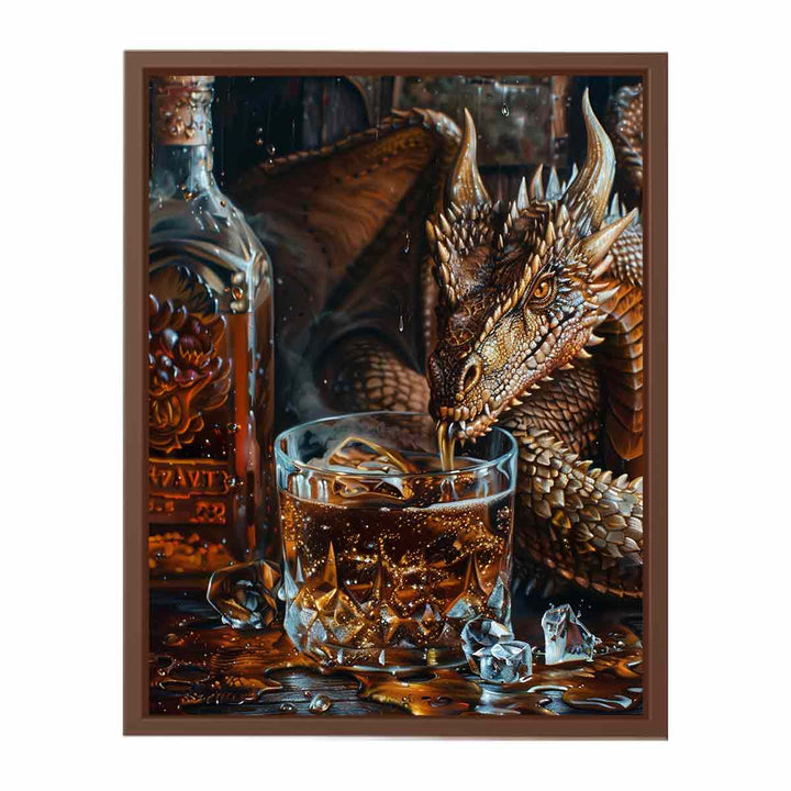Dragon Whiskey Painting