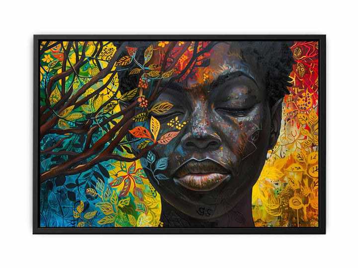 Thinking canvas Print