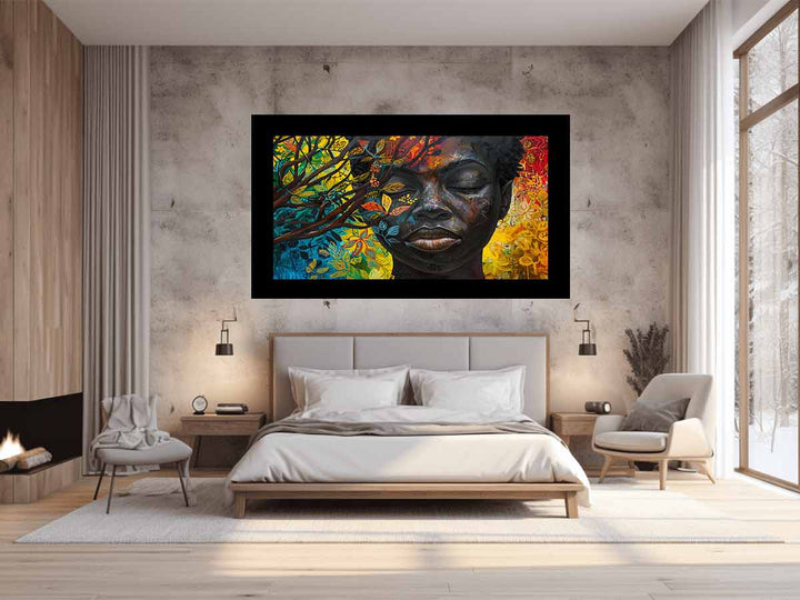Thinking Art Print