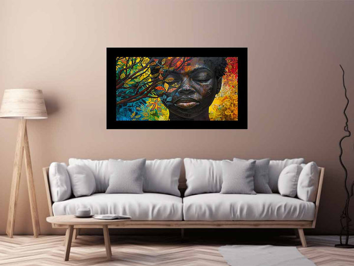 Thinking Art Print