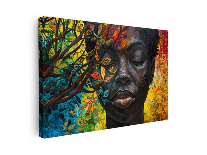 Thinking canvas Print