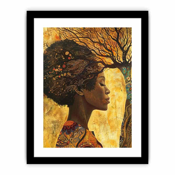 Too much In Mind framed Print