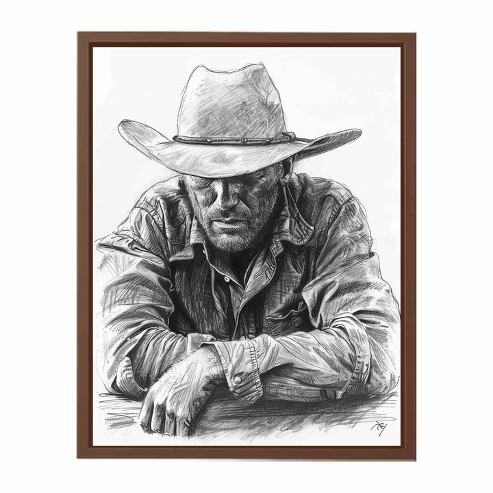 Cowboy Painting