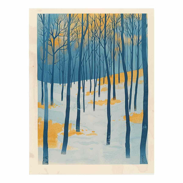 Tree In winter Art Print
