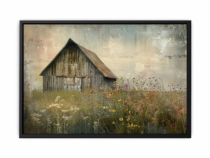Rustic Barn Countryside canvas Print