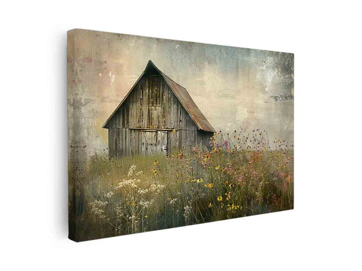Rustic Barn Countryside canvas Print