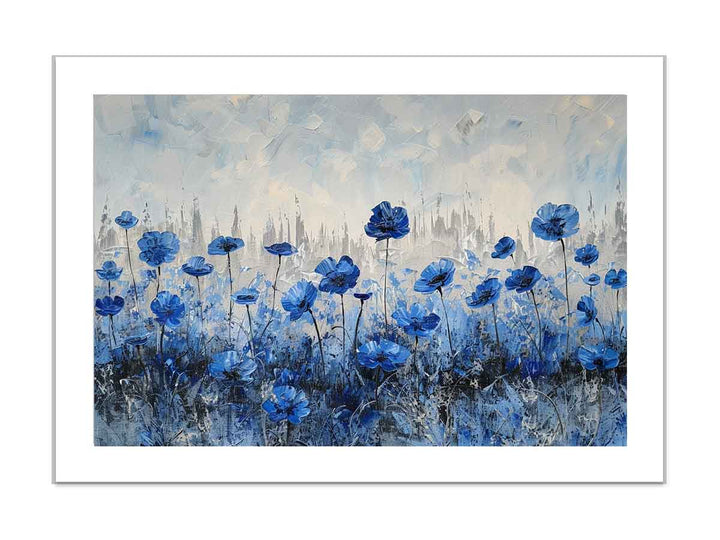 Wildflowers framed Print