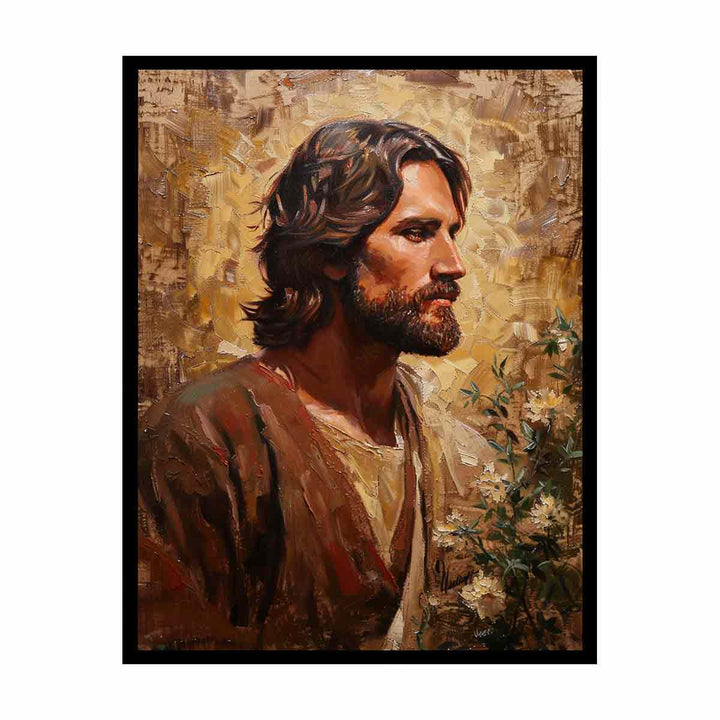 Jesus Portrait  canvas Print