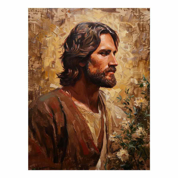 Jesus Portrait  Art Print