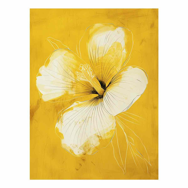 Yellow Flower  Art Print