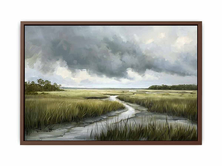 Coastal Lowlands In South Carolina Painting