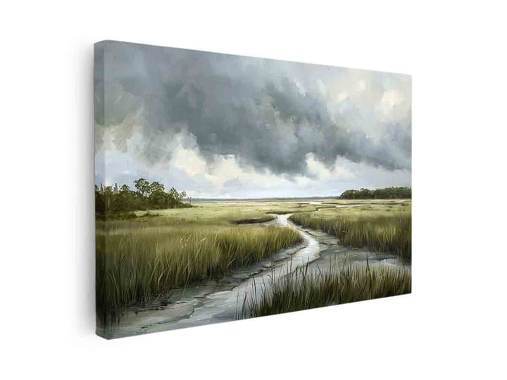 Coastal Lowlands In South Carolina canvas Print