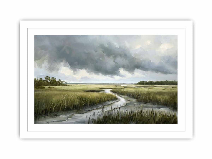 Coastal Lowlands In South Carolina framed Print