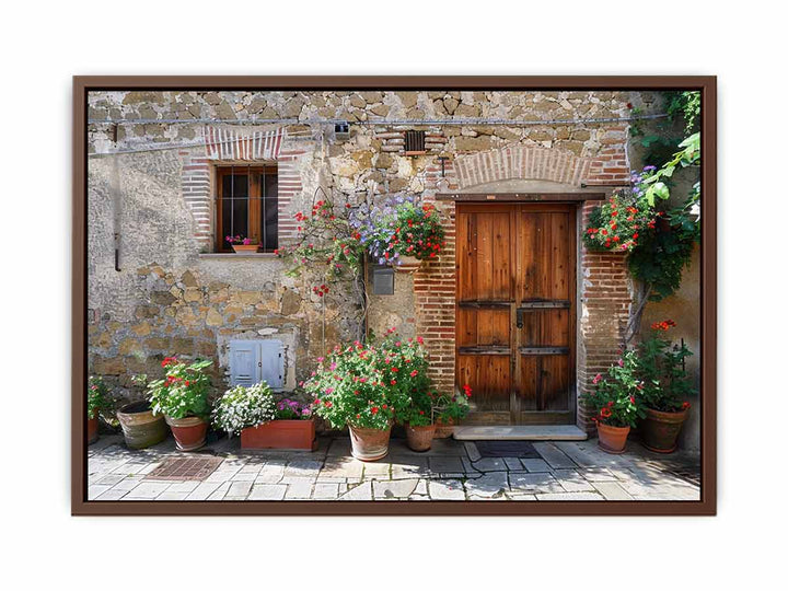 Tuscany House door Painting