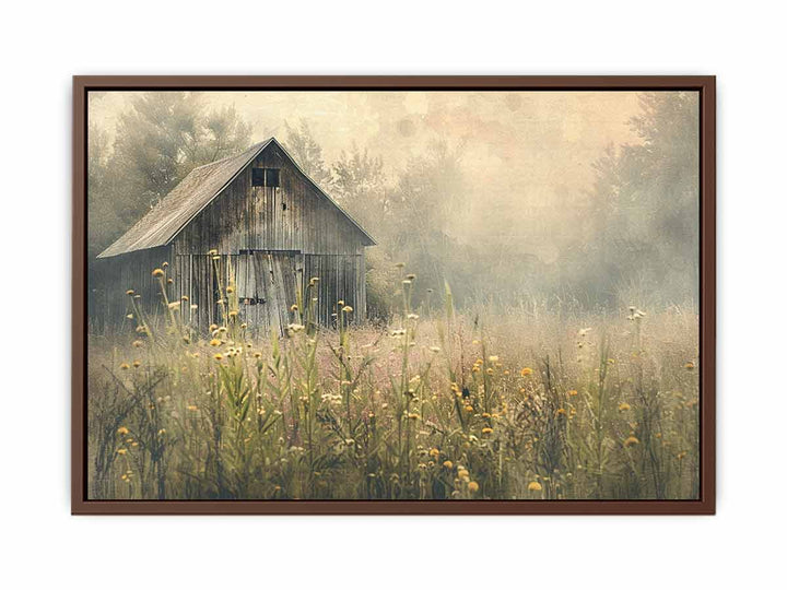 Old Barn Painting