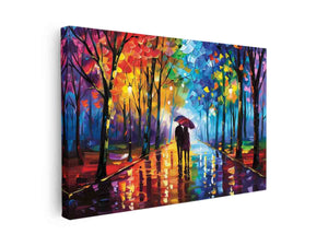 Couple Street canvas Print