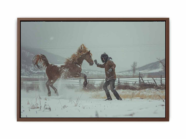Horse Play Painting