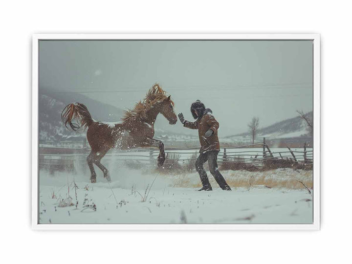 Horse Play Painting