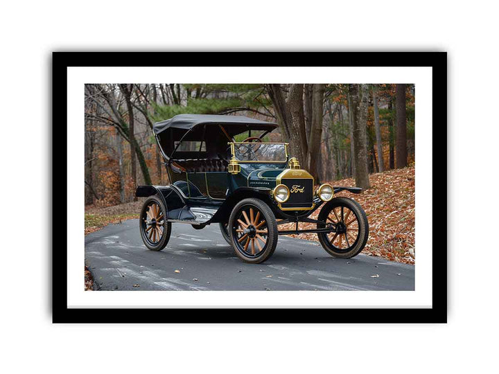 1915 Ford Model T framed Print