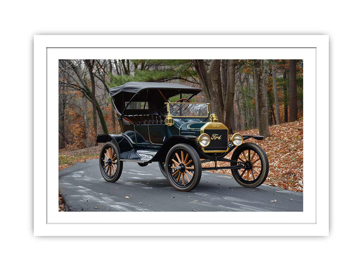 1916 Ford Model T framed Print