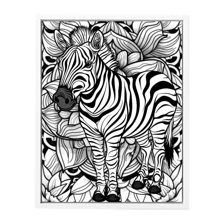 Color Me Zebra Painting