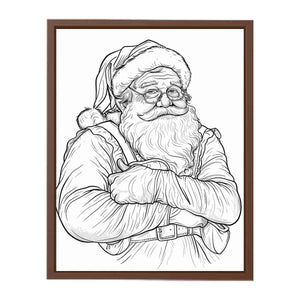 Color Me Santa Painting