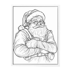 Color Me Santa Painting
