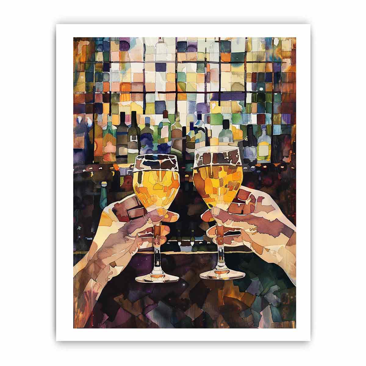 Cheers  framed Print