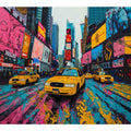 Times Square  Painting Art Print