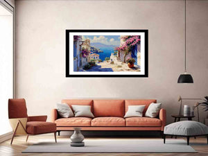 Santorini Pink View